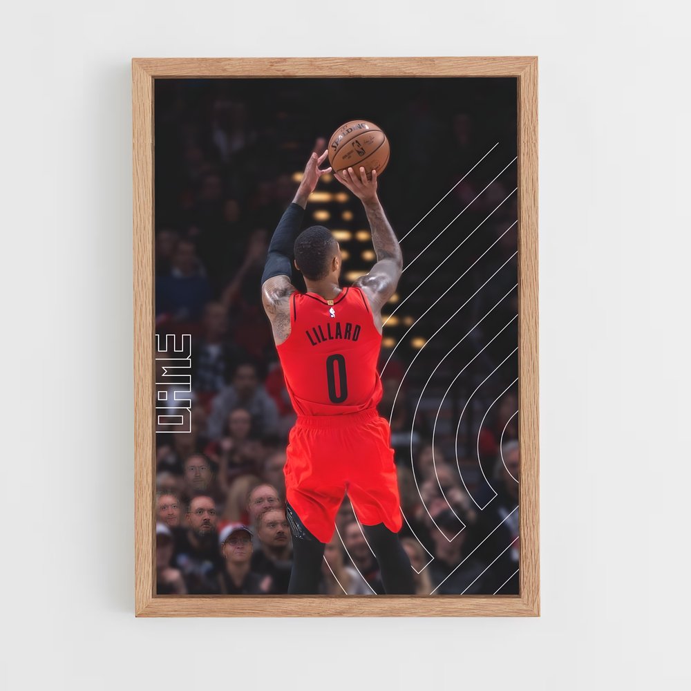 Poster Damian lillard soi – affiche Basketball (vue 4)